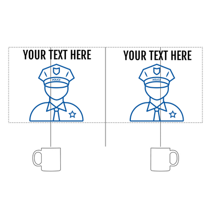 POLICE MAN MUG