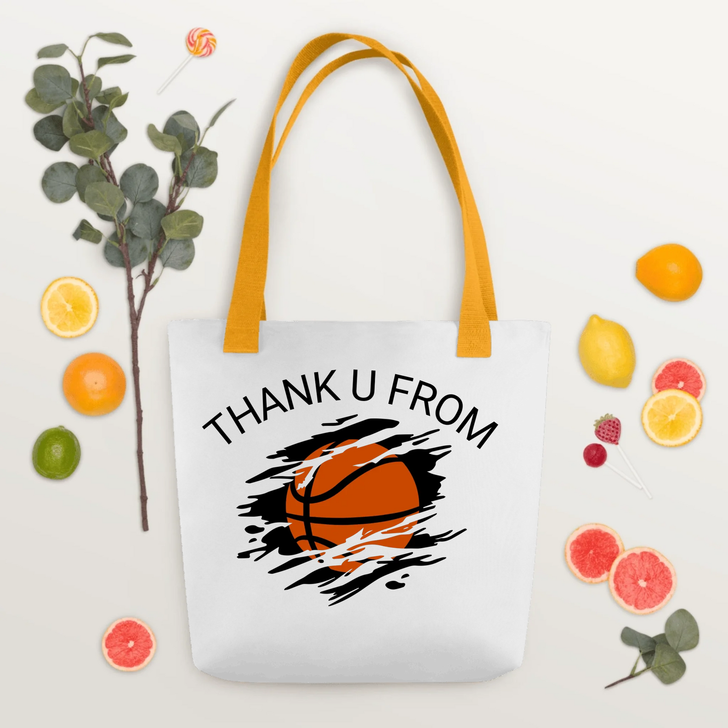 TOTE BAG BASKETBALL