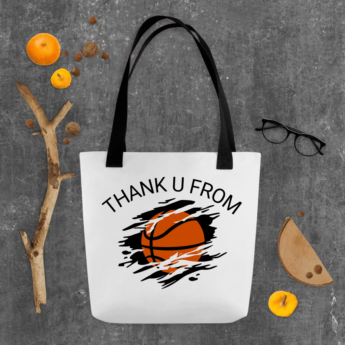 TOTE BAG BASKETBALL