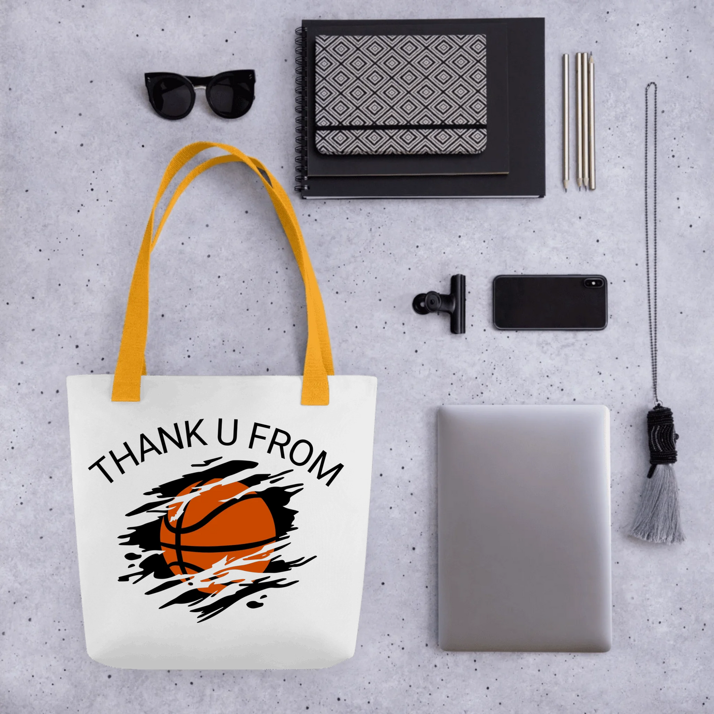 TOTE BAG BASKETBALL