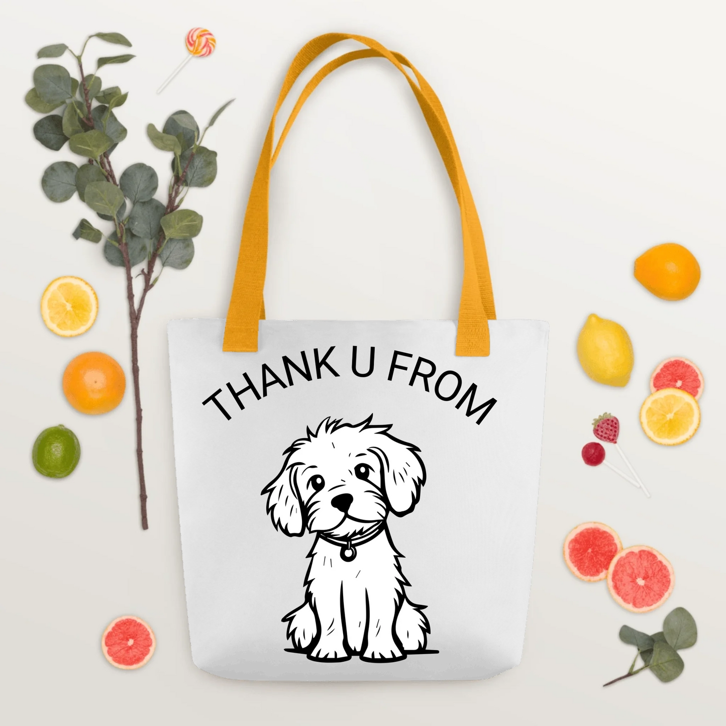 TOTE BAG DOG