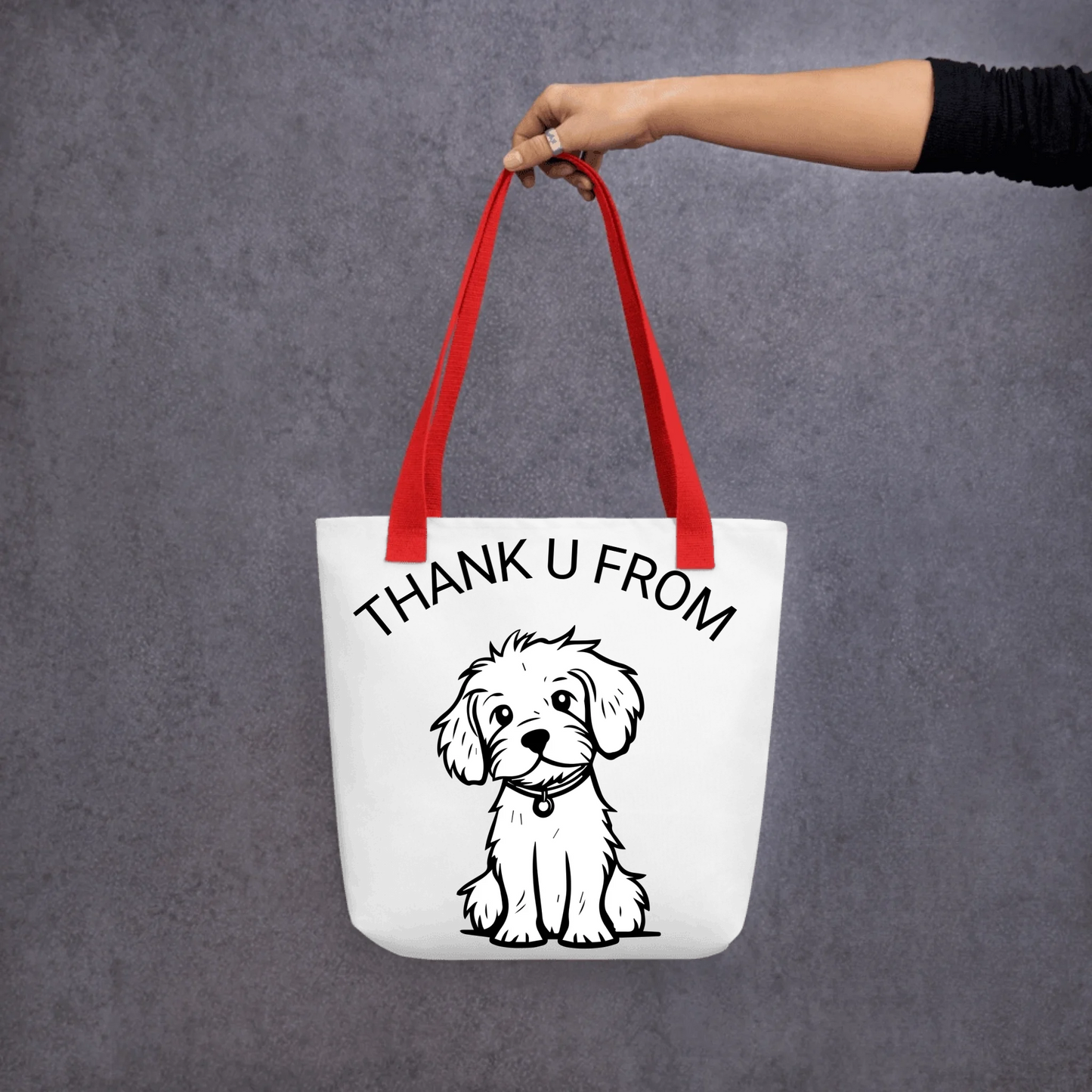 TOTE BAG DOG