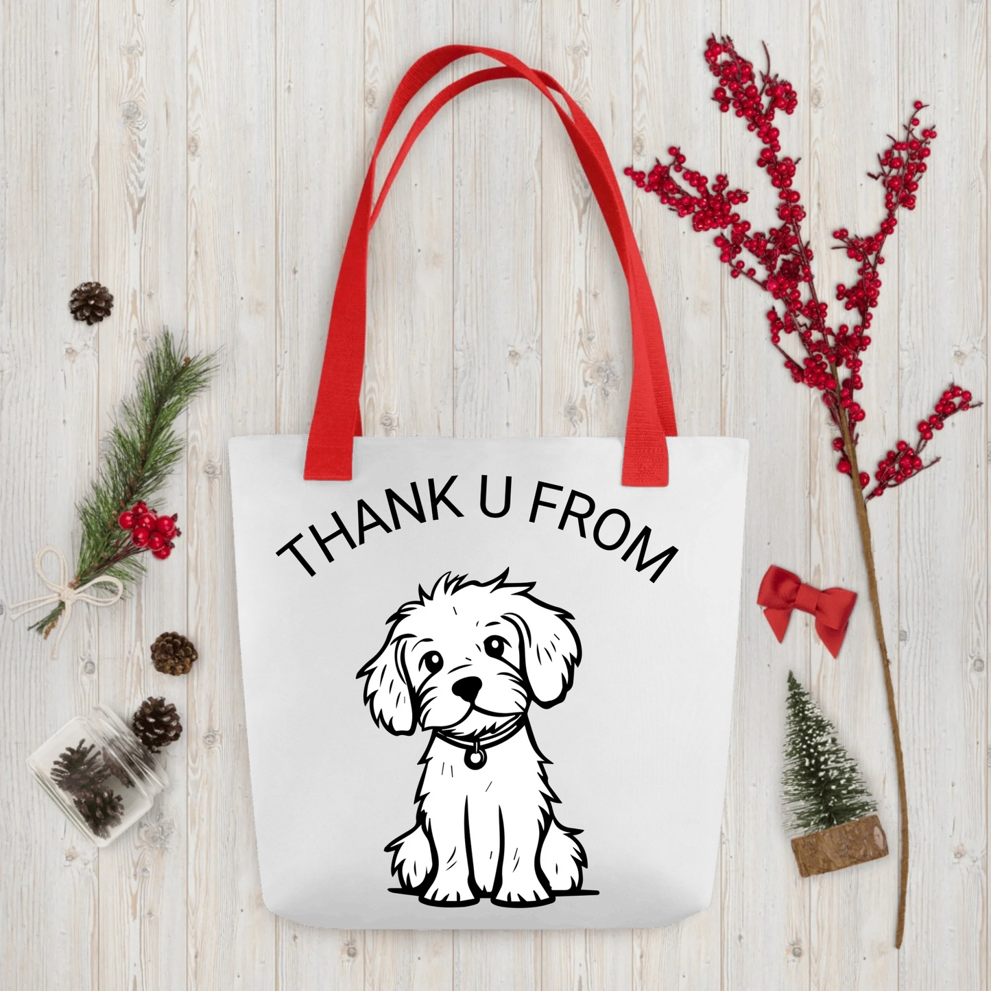 TOTE BAG DOG