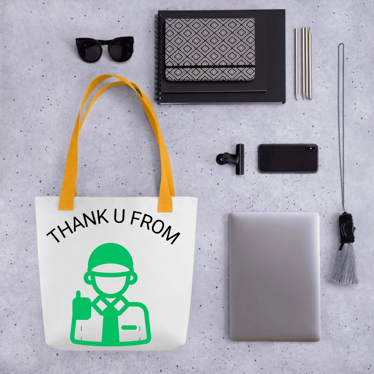 TOTE BAG SECURITY GUARD