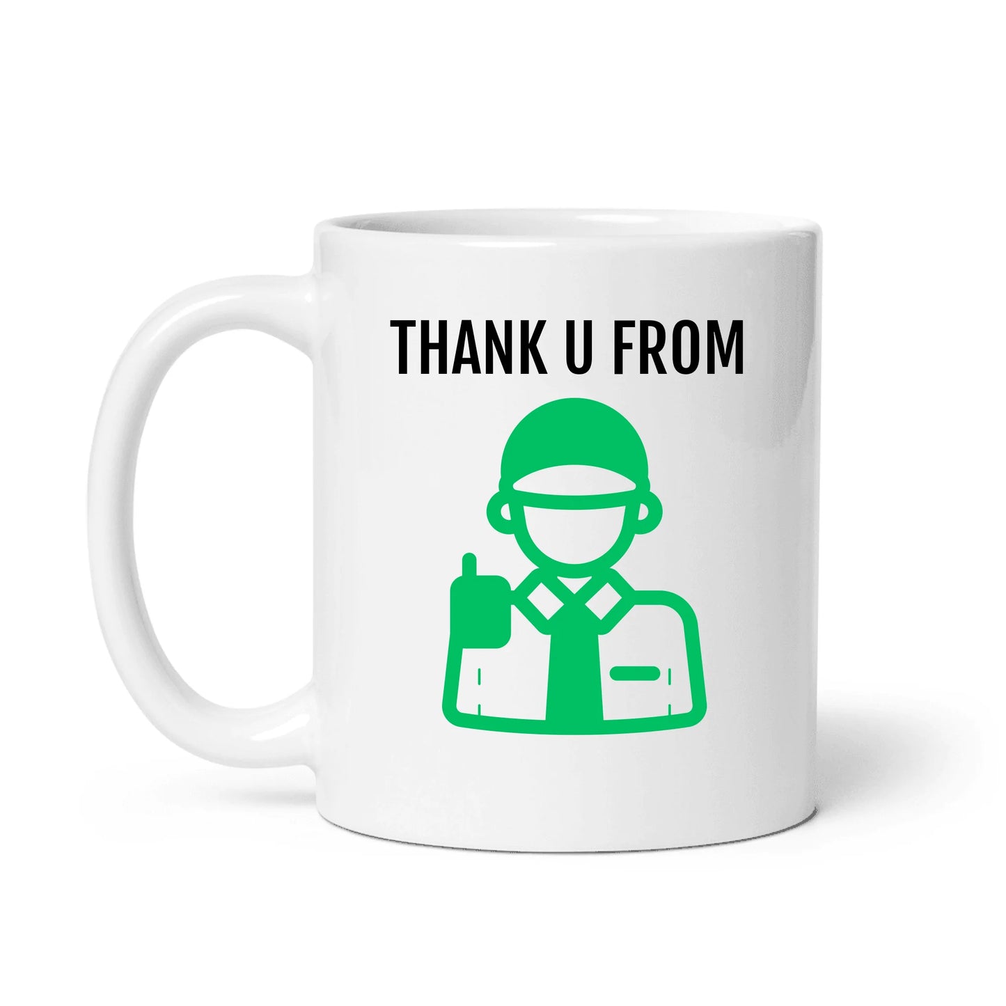 MUG SECURITY GUARD